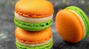 tricolor macaroons