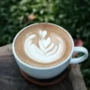 Latte coffee