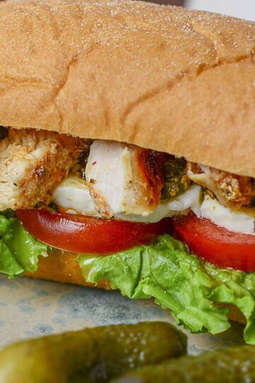 Chicken Caprese Sandwich Recipe